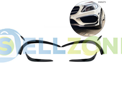 Προεκτάσεις μπροστινού προφυλακτήρα διαχωριστή Mercedes W205 AMG (2015-2018) - DMb875